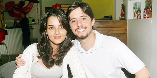 Natalia Helen Ferreira e Cairo Rodrigues de Oliveira no mexicano Guadalupe